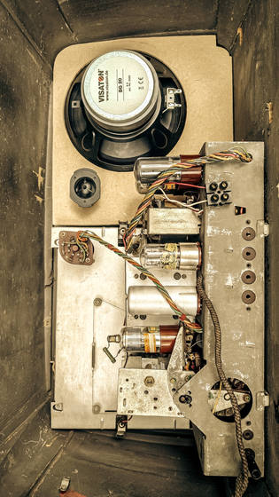 Radio a valvole — Componenti e cablaggi originali