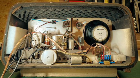 Integrazione audio — Interno del mobile